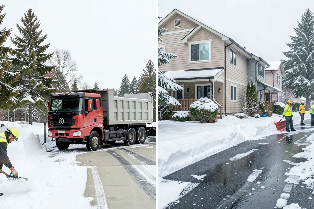 On-Demand Snow Removal in Lakewood, Pierce County, WA - You call when a storm warrants clearing