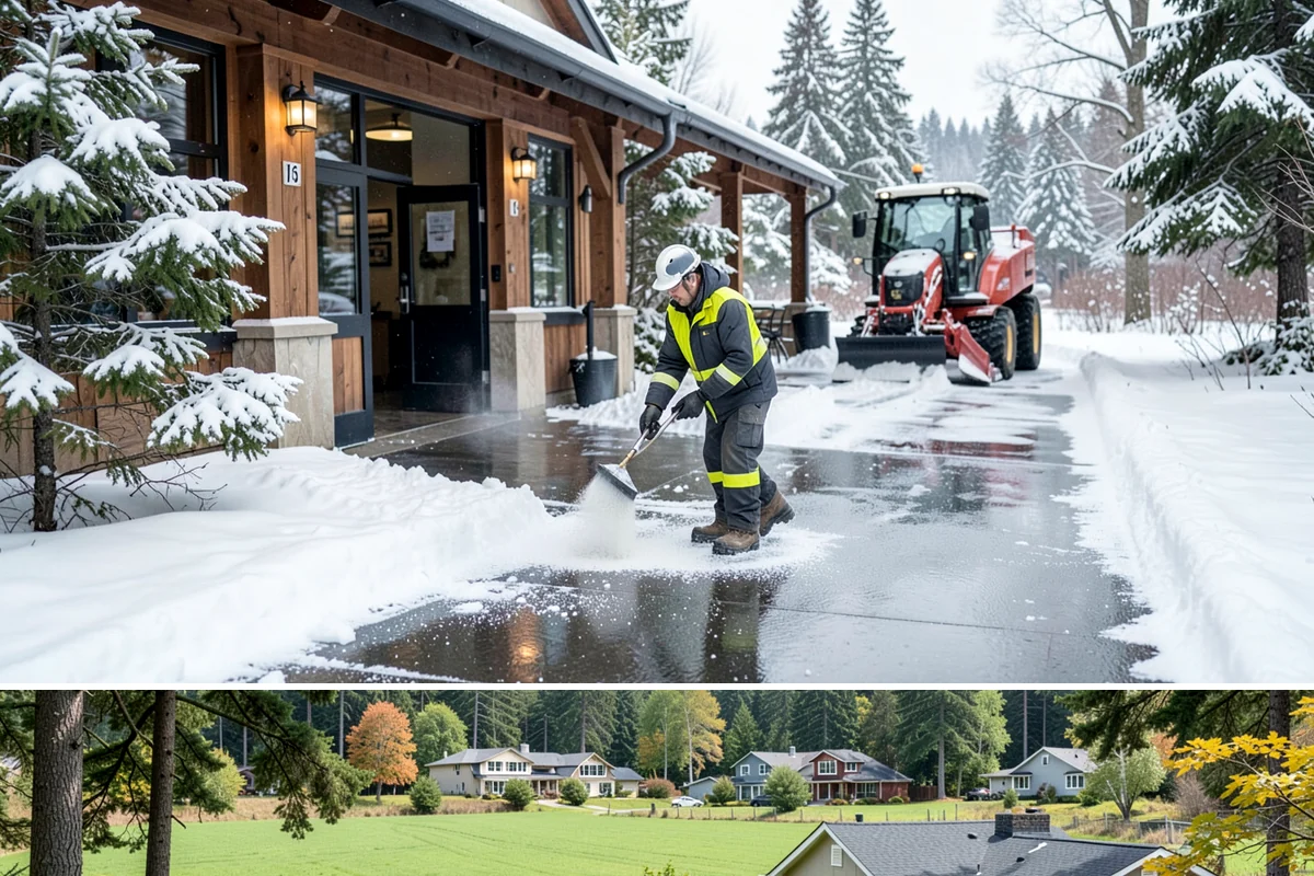 On-Demand Snow Removal in Lyman, Skagit County, WA - Program our number in early winter so on-demand help is ready whenever a storm finally arrives.