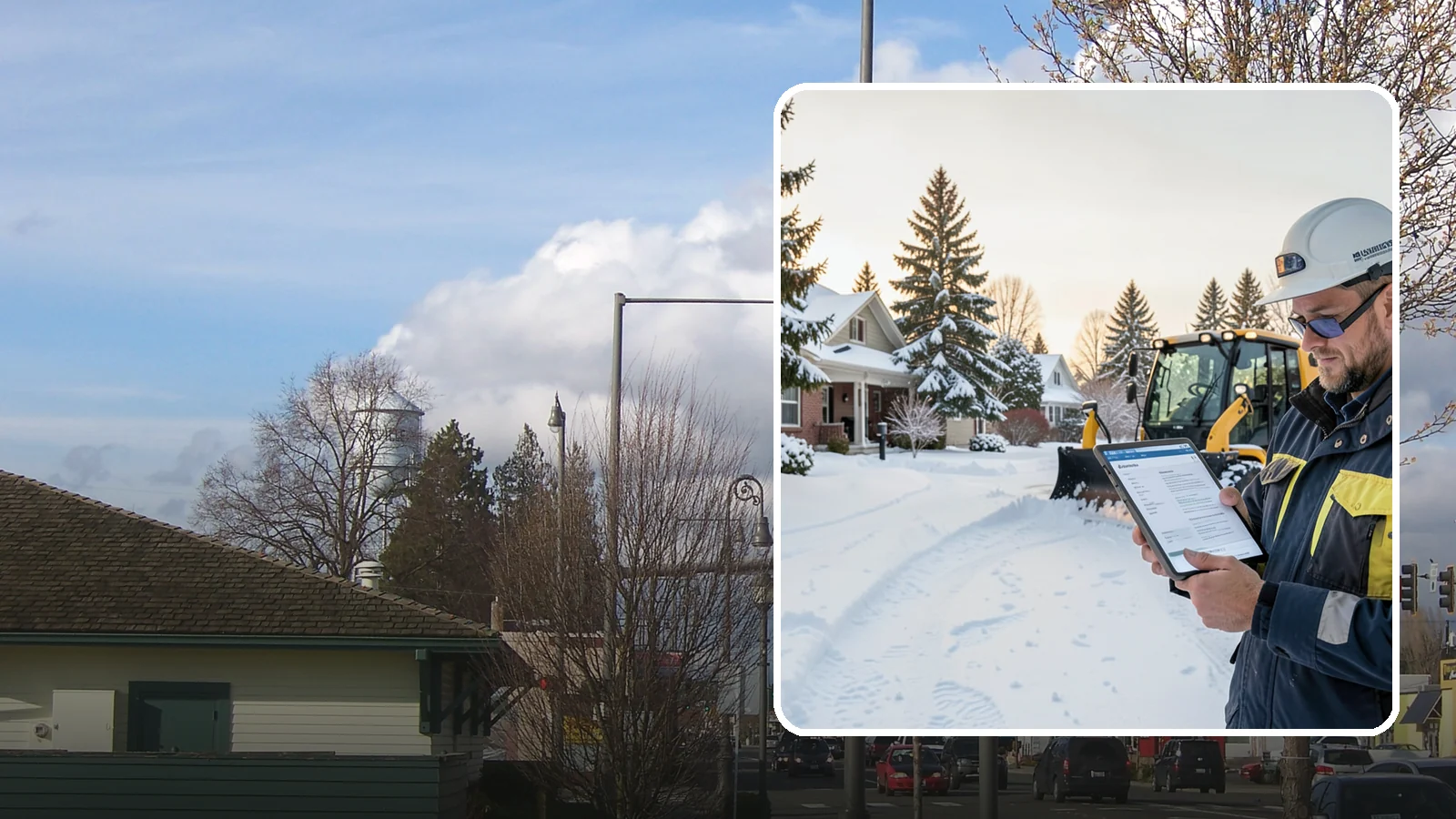 On-Demand Snow Removal in Marysville, Snohomish County, WA - We clear your property on demand, storm by storm, with no seasonal commitment required.