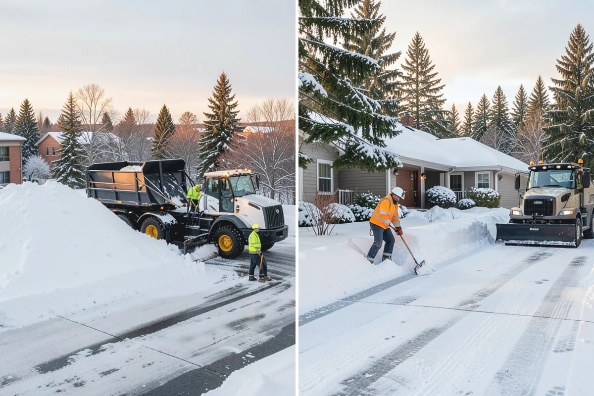 On-Demand Snow Removal in Marysville, Snohomish County, WA - You call when a storm warrants clearing