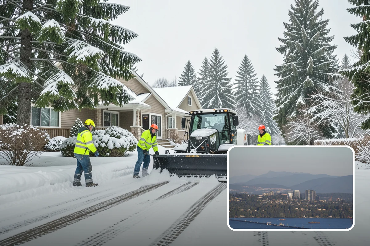 On-Demand Snow Removal in Medina, King County, WA - Charges only for storms that actually drop snow