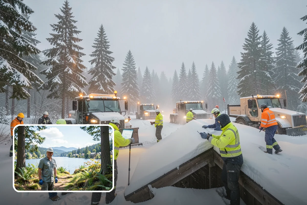 On-Demand Snow Removal in Milton, King County, WA - Charges only for storms that actually drop snow