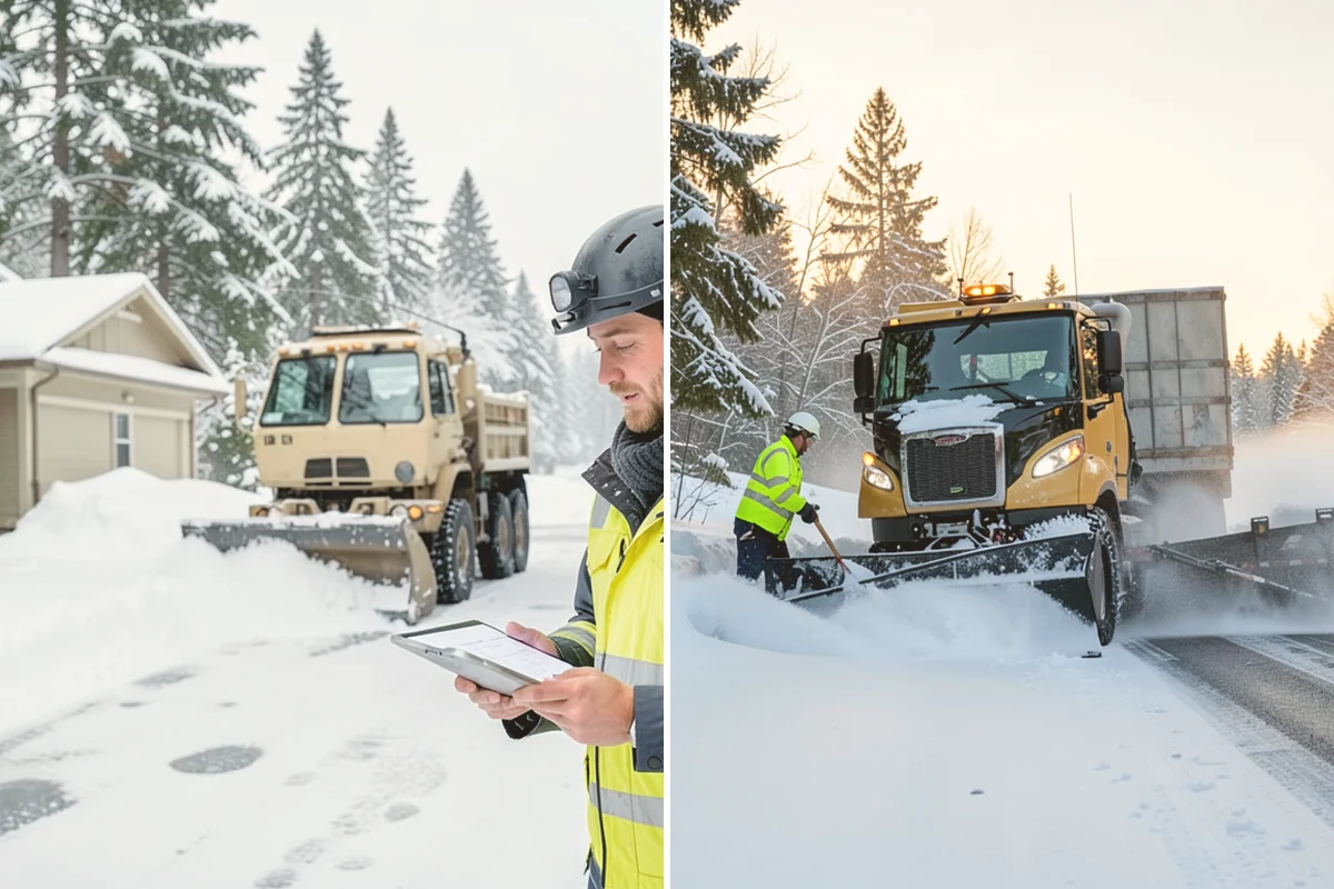 On-Demand Snow Removal in Milton, King County, WA - You call when a storm warrants clearing
