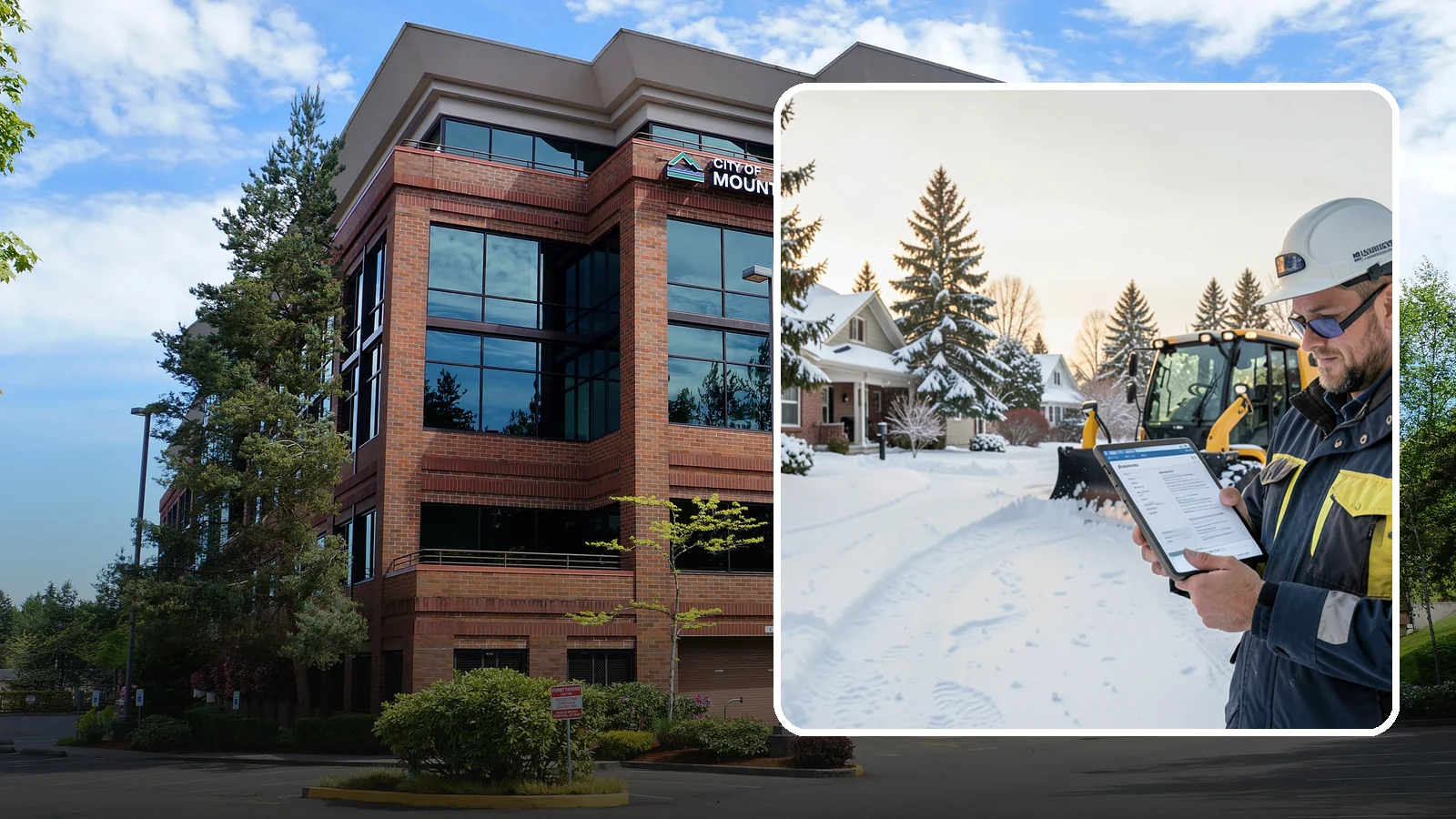 On-Demand Snow Removal in Mountlake Terrace, Snohomish County, WA - We clear your property on demand, storm by storm, with no seasonal commitment required.