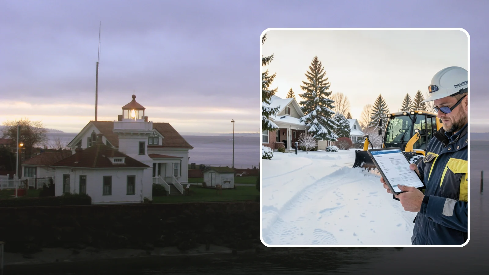 On-Demand Snow Removal in Mukilteo, Snohomish County, WA - We clear your property on demand, storm by storm, with no seasonal commitment required.
