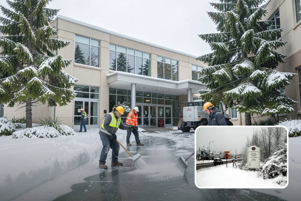 On-Demand Snow Removal in Newcastle, King County, WA - Charges only for storms that actually drop snow