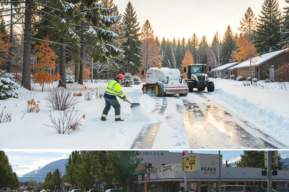 On-Demand Snow Removal in North Bend, King County, WA - Program our number in early winter so on-demand help is ready whenever a storm finally arrives.
