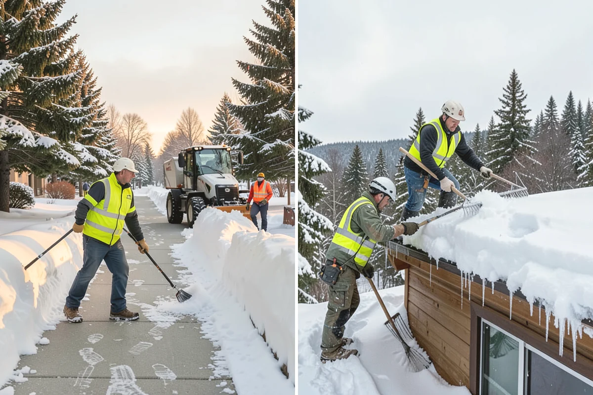 On-Demand Snow Removal in Oak Harbor, Island County, WA - You call when a storm warrants clearing