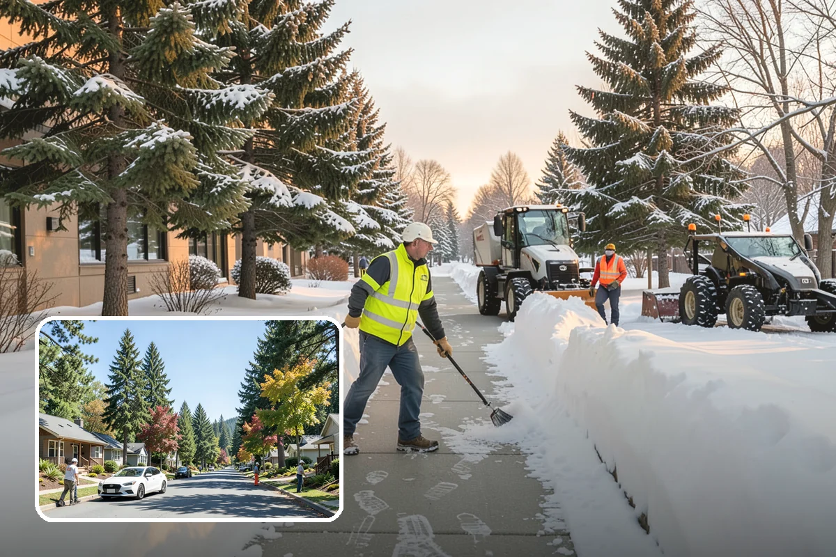 On-Demand Snow Removal in Orting, Pierce County, WA - Charges only for storms that actually drop snow