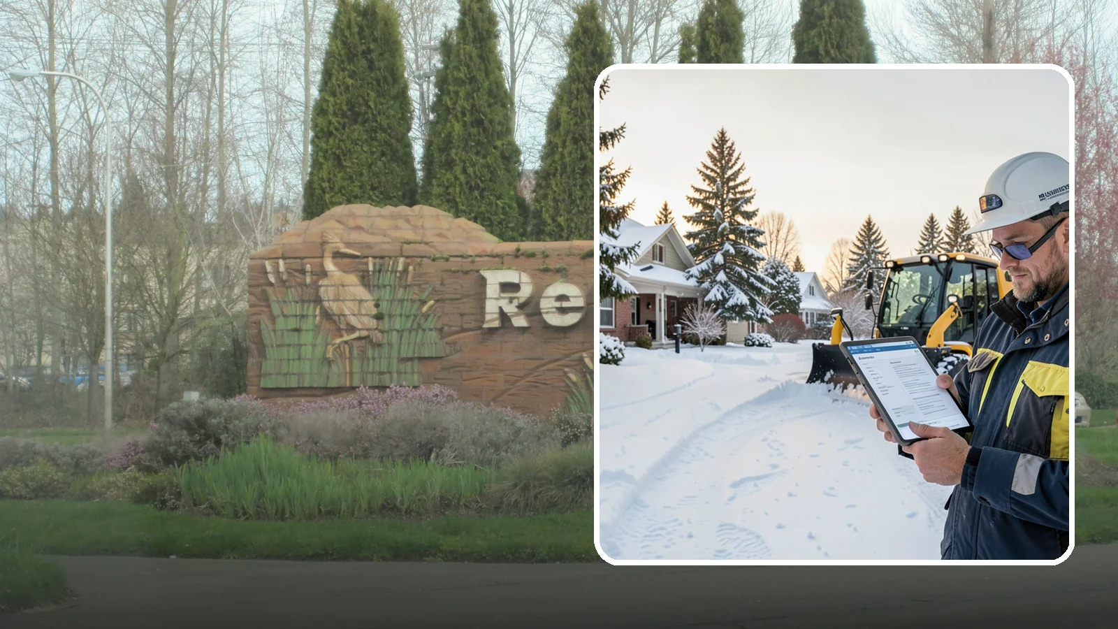 On-Demand Snow Removal in Renton, King County, WA - We clear your property on demand, storm by storm, with no seasonal commitment required.