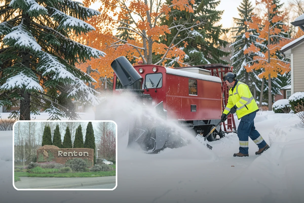 On-Demand Snow Removal in Renton, King County, WA - Charges only for storms that actually drop snow