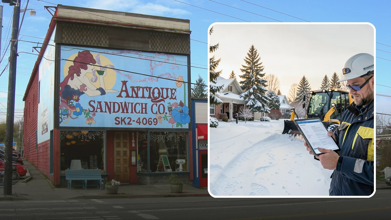 On-Demand Snow Removal in Ruston, Pierce County, WA - We clear your property on demand, storm by storm, with no seasonal commitment required.