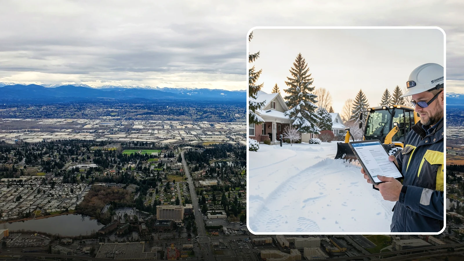 On-Demand Snow Removal in SeaTac, King County, WA - We clear your property on demand, storm by storm, with no seasonal commitment required.