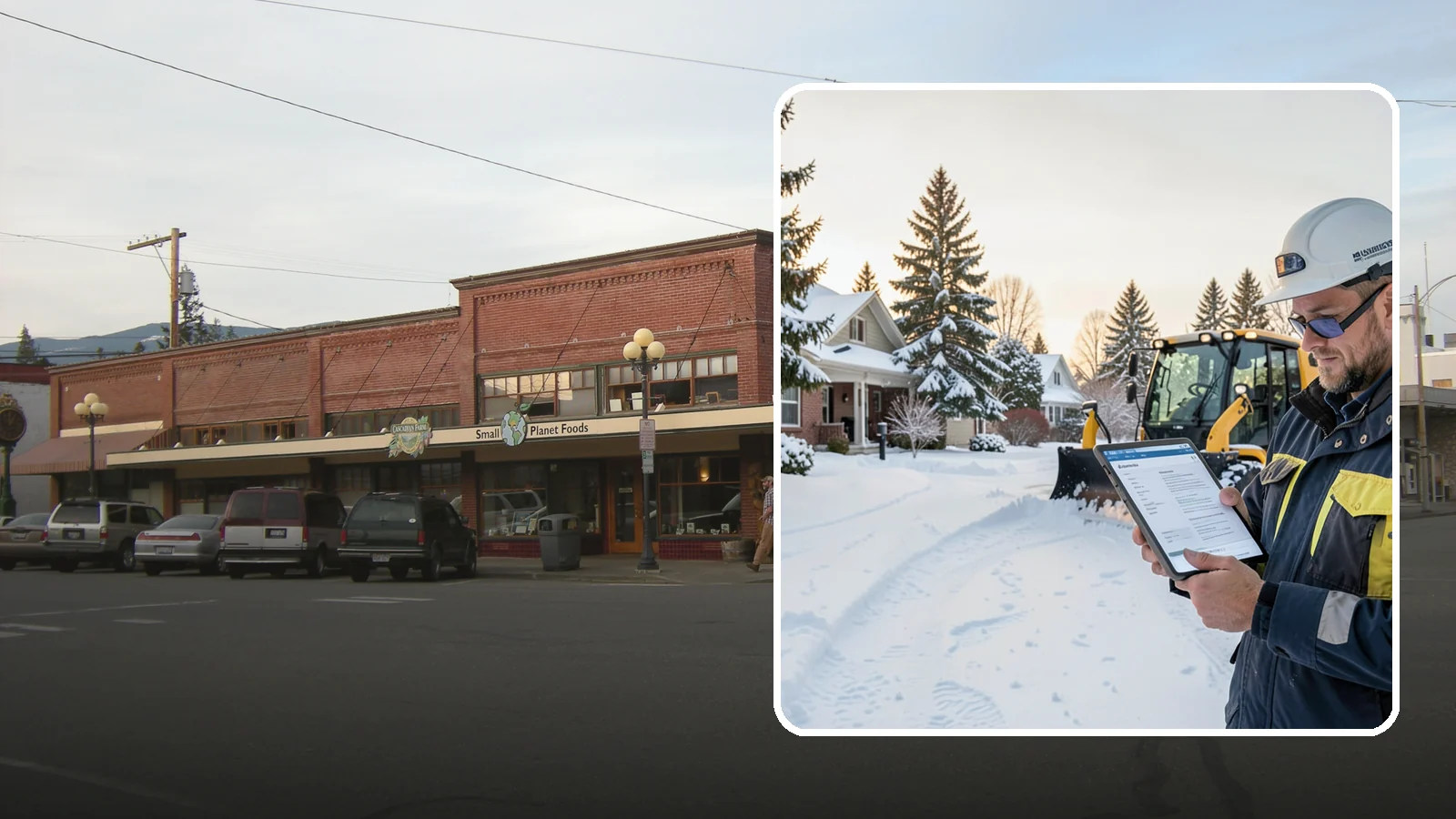 On-Demand Snow Removal in Sedro-Woolley, Skagit County, WA - We clear your property on demand, storm by storm, with no seasonal commitment required.