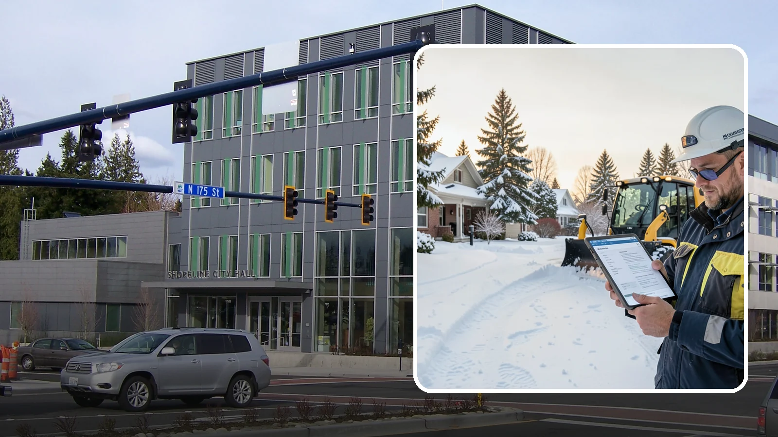On-Demand Snow Removal in Shoreline, King County, WA - We clear your property on demand, storm by storm, with no seasonal commitment required.