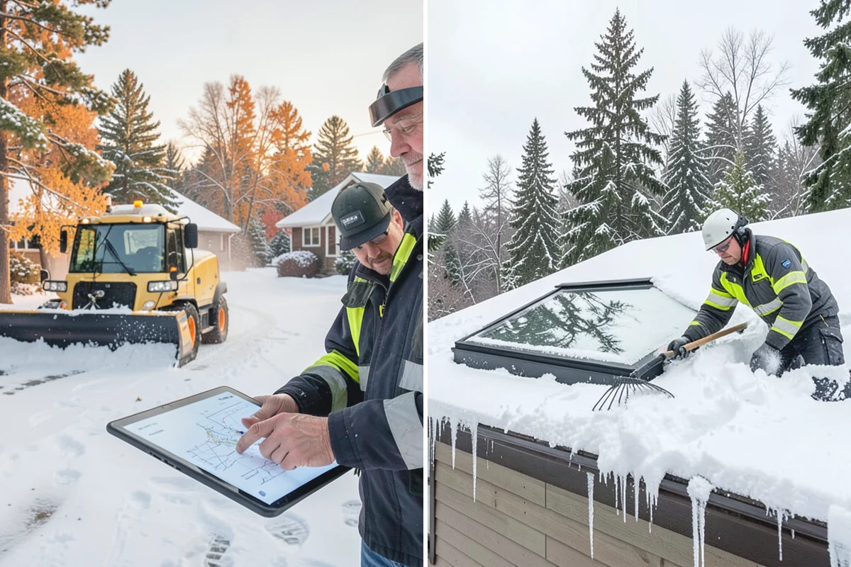 On-Demand Snow Removal in South Prairie, Pierce County, WA - You call when a storm warrants clearing