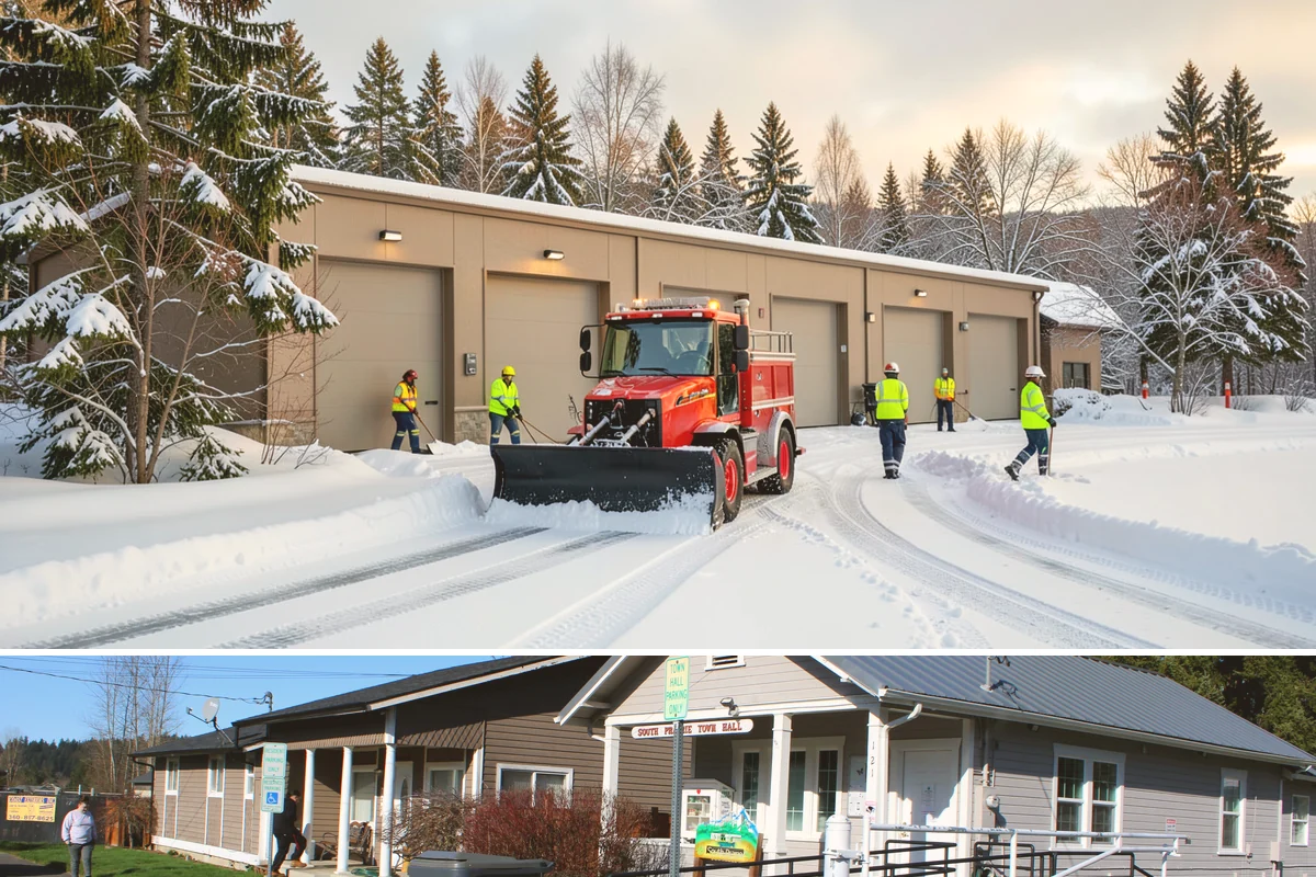 On-Demand Snow Removal in South Prairie, Pierce County, WA - Program our number in early winter so on-demand help is ready whenever a storm finally arrives.