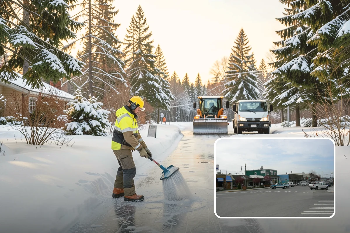 On-Demand Snow Removal in Stanwood, Snohomish County, WA - Charges only for storms that actually drop snow