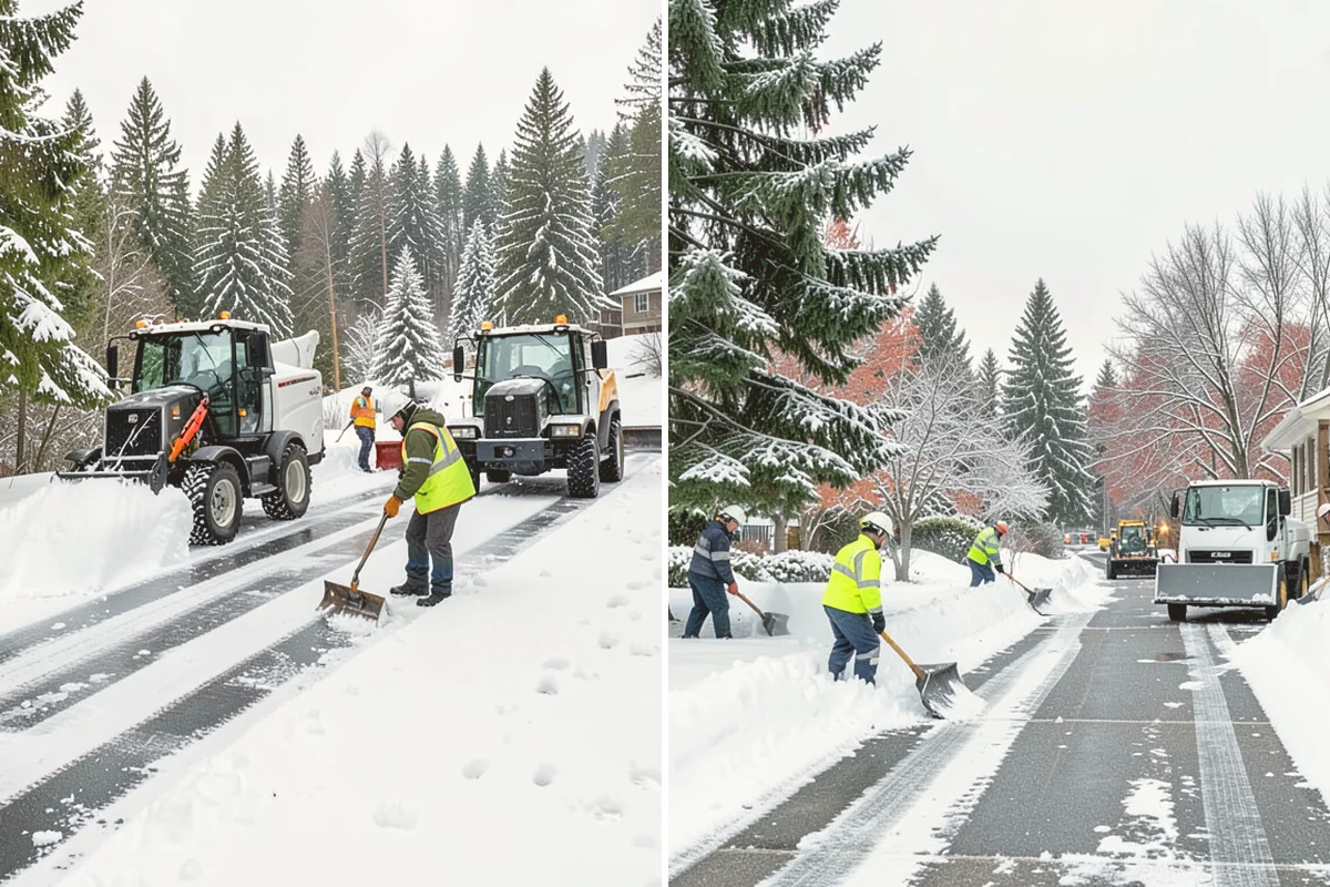 On-Demand Snow Removal in Stanwood, Snohomish County, WA - You call when a storm warrants clearing