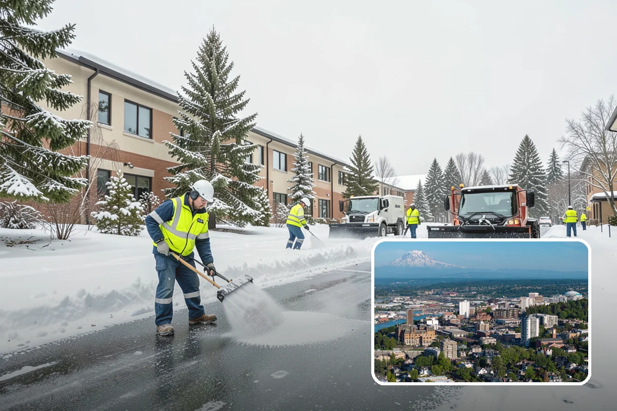 On-Demand Snow Removal in Tacoma, Pierce County, WA - Charges only for storms that actually drop snow