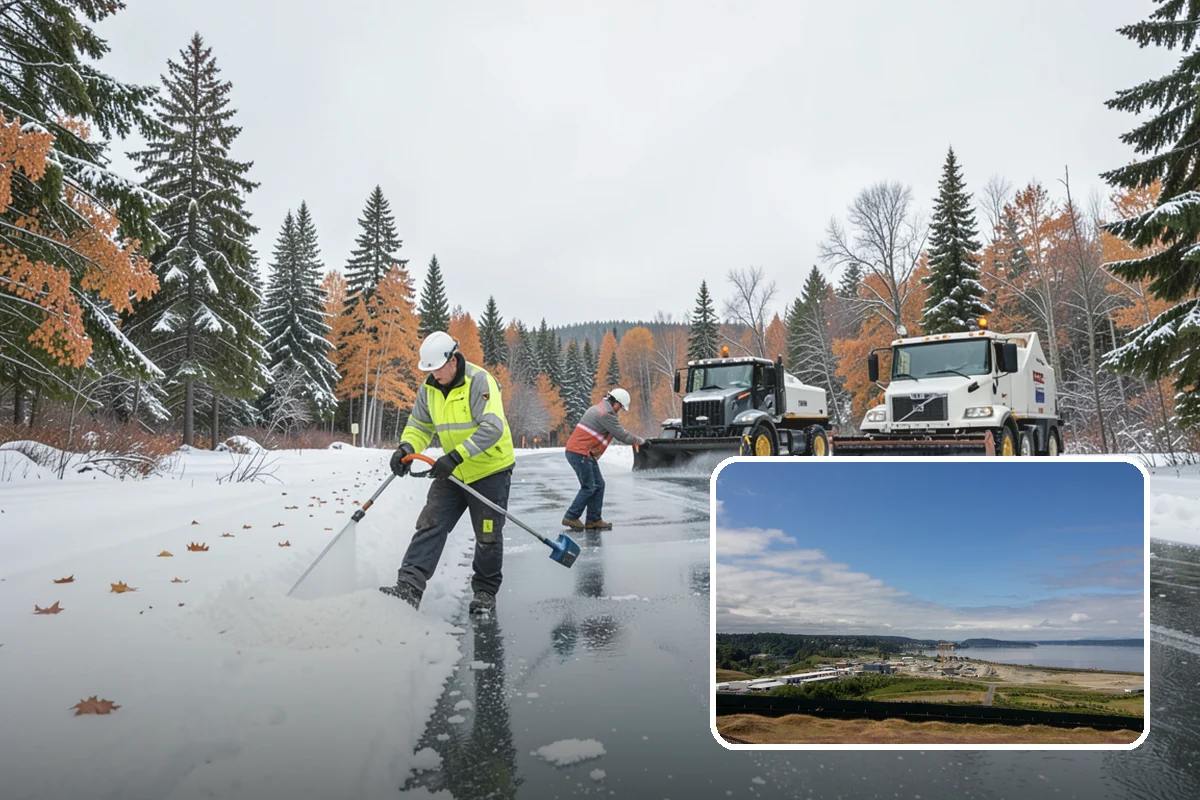 On-Demand Snow Removal in University Place, Pierce County, WA - Charges only for storms that actually drop snow