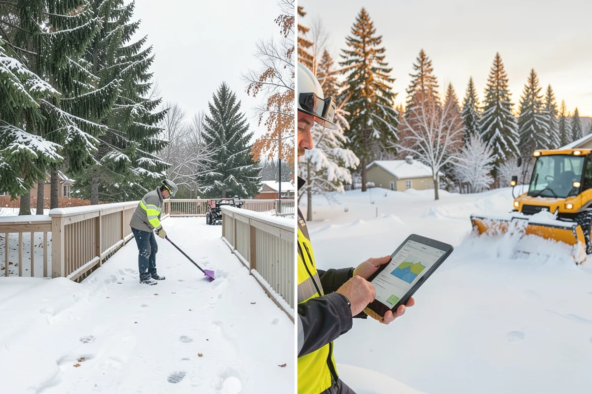 On-Demand Snow Removal in University Place, Pierce County, WA - You call when a storm warrants clearing