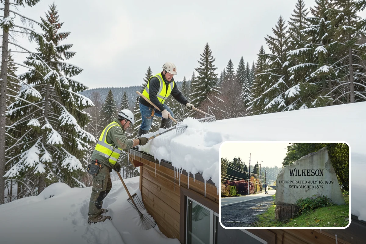 On-Demand Snow Removal in Wilkeson, Pierce County, WA - Charges only for storms that actually drop snow