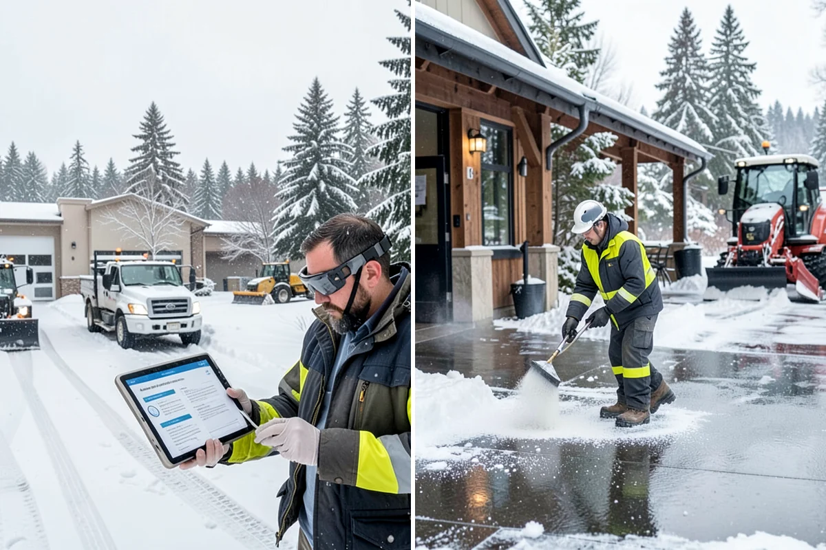 One-Time Snow Removal in Arlington, Snohomish County, WA - Call or book online once snow is forecast or already on the ground