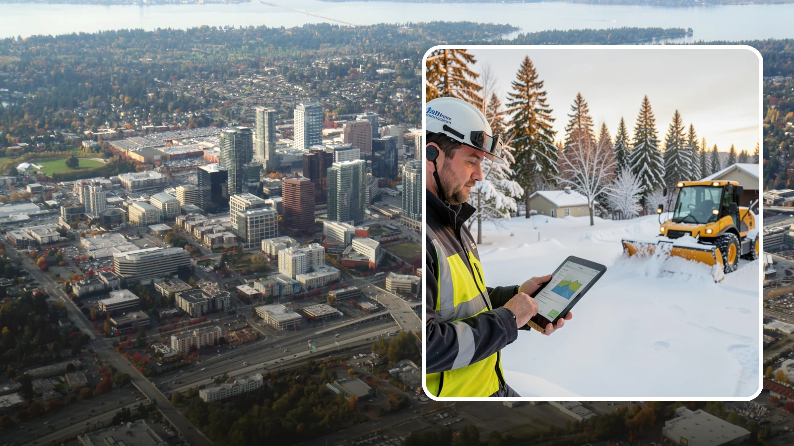 One-Time Snow Removal in Bellevue, King County, WA - A single, no-commitment clearing call for the one or two snow events that actually reach Western Washington's lowlands each...