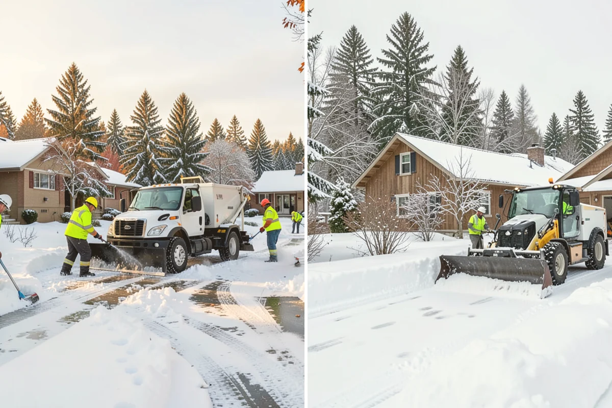 One-Time Snow Removal in Brier, Snohomish County, WA - Call or book online once snow is forecast or already on the ground