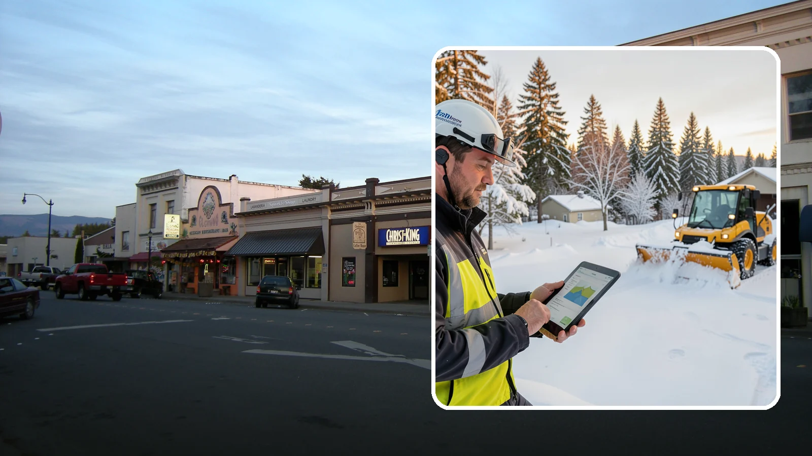 One-Time Snow Removal in Burlington, Skagit County, WA - A single, no-commitment clearing call for the one or two snow events that actually reach Western Washington's lowlands each...