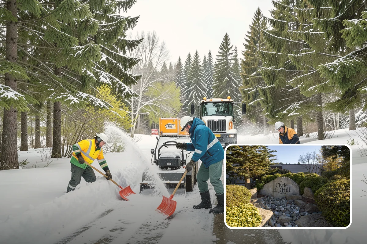 One-Time Snow Removal in Clyde Hill, King County, WA - No seasonal commitment or off-season charges