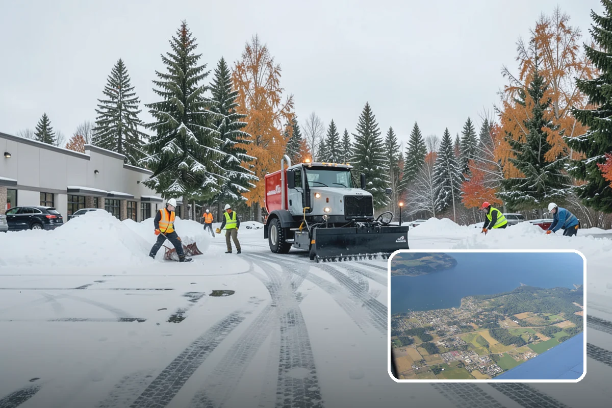 One-Time Snow Removal in Coupeville, Island County, WA - No seasonal commitment or off-season charges