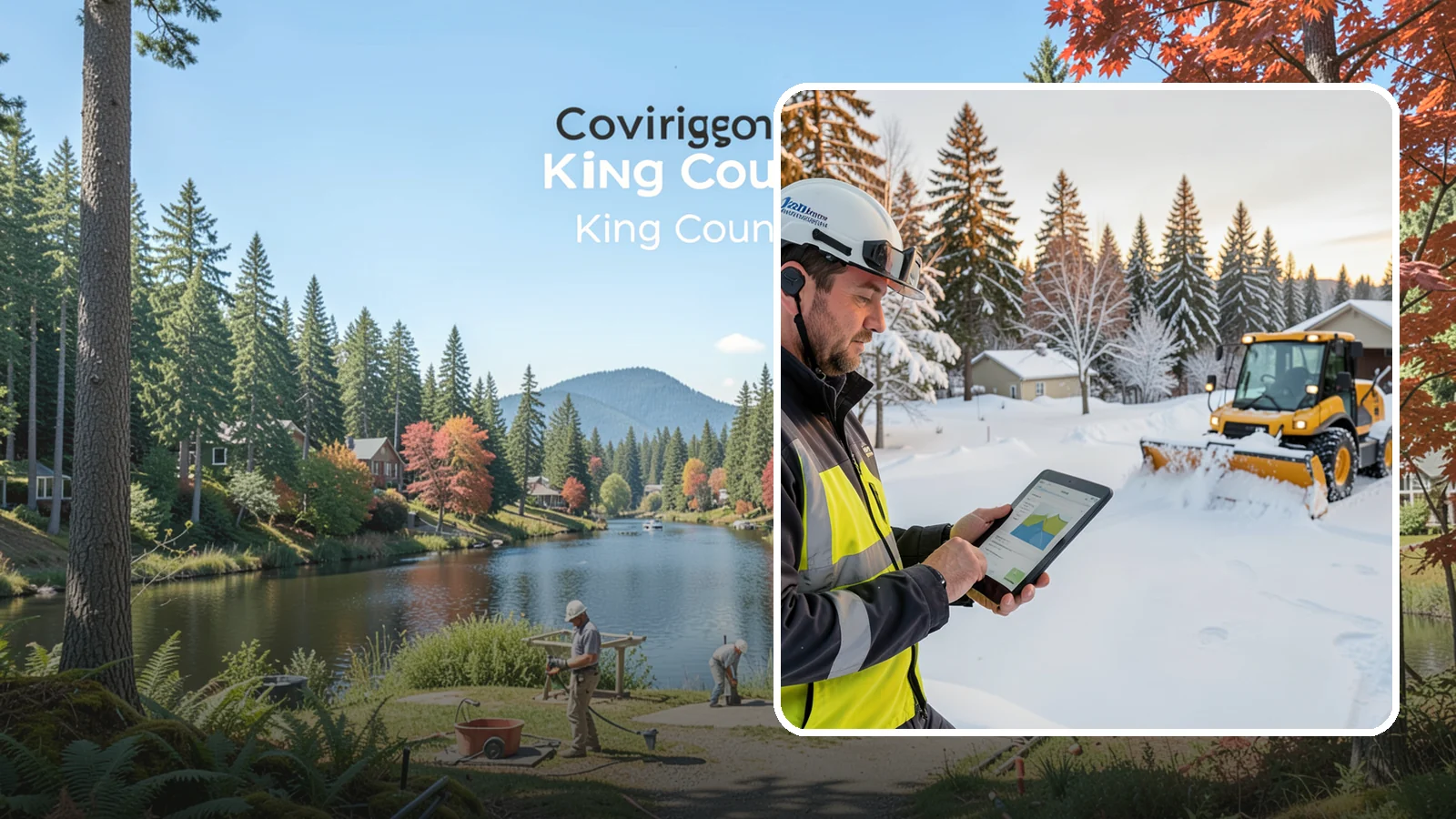 One-Time Snow Removal in Covington, King County, WA - A single, no-commitment clearing call for the one or two snow events that actually reach Western Washington's lowlands each...