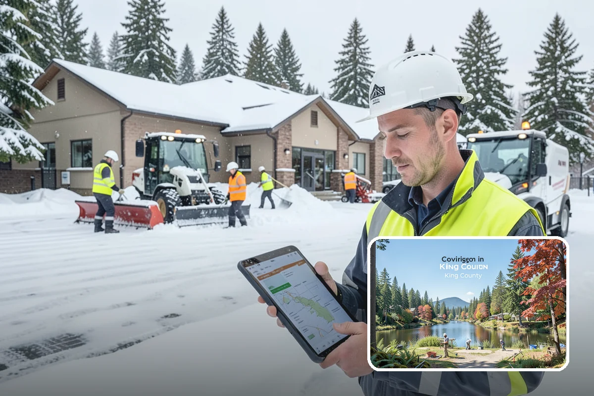 One-Time Snow Removal in Covington, King County, WA - No seasonal commitment or off-season charges