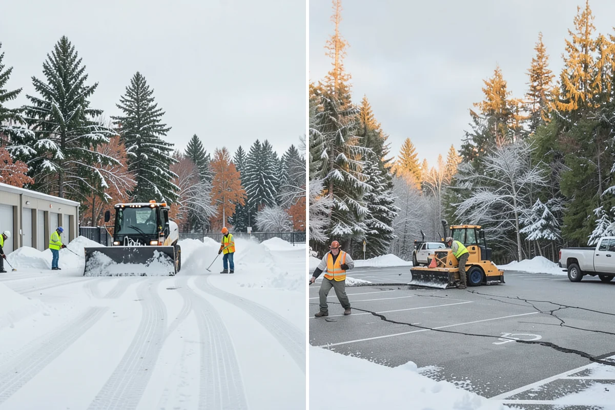 One-Time Snow Removal in Des Moines, King County, WA - Call or book online once snow is forecast or already on the ground