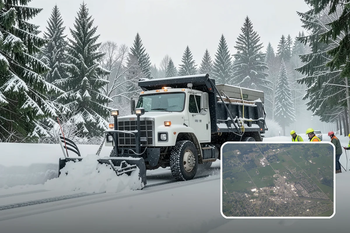 One-Time Snow Removal in Enumclaw, King County, WA - No seasonal commitment or off-season charges