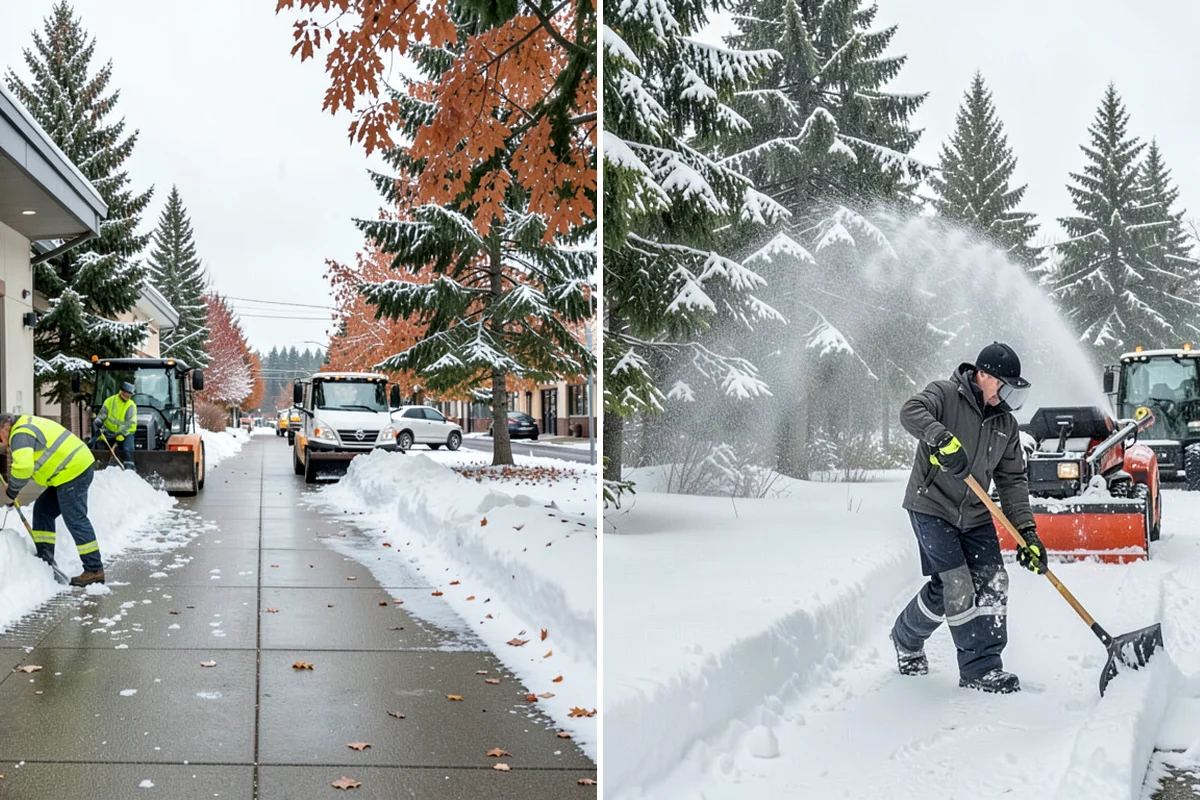 One-Time Snow Removal in Enumclaw, King County, WA - Call or book online once snow is forecast or already on the ground