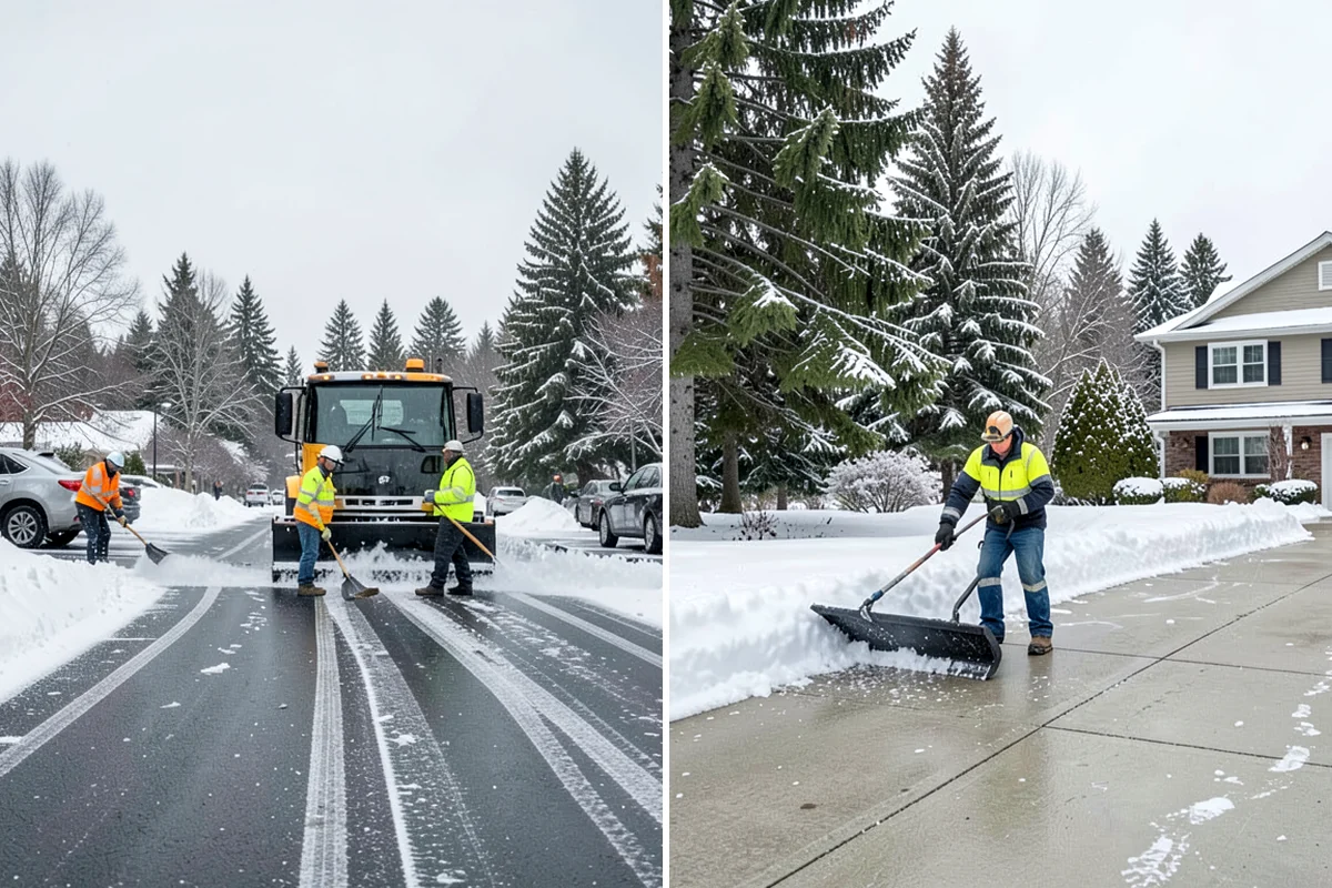 One-Time Snow Removal in Everett, Snohomish County, WA - Call or book online once snow is forecast or already on the ground