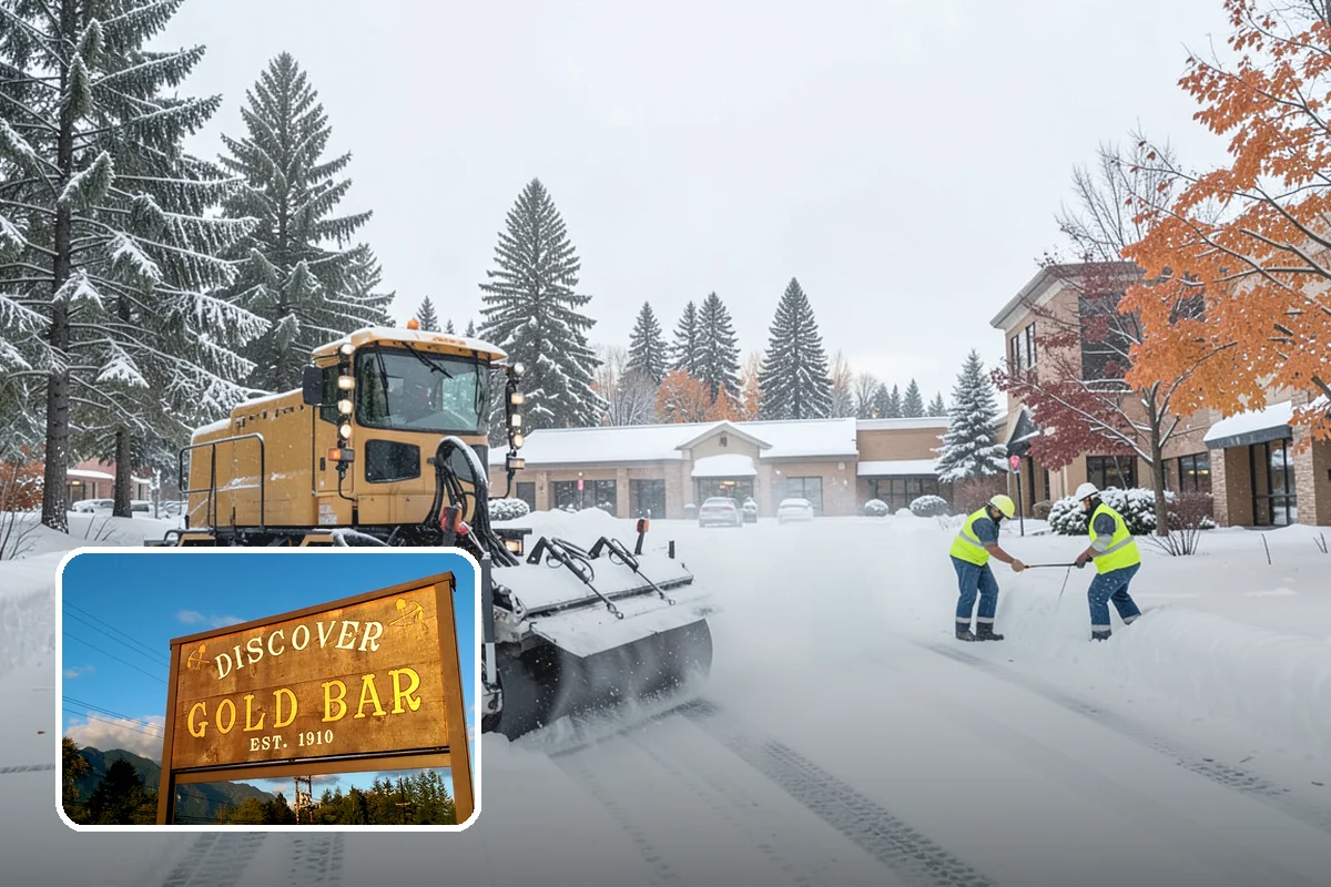 One-Time Snow Removal in Gold Bar, Snohomish County, WA - No seasonal commitment or off-season charges