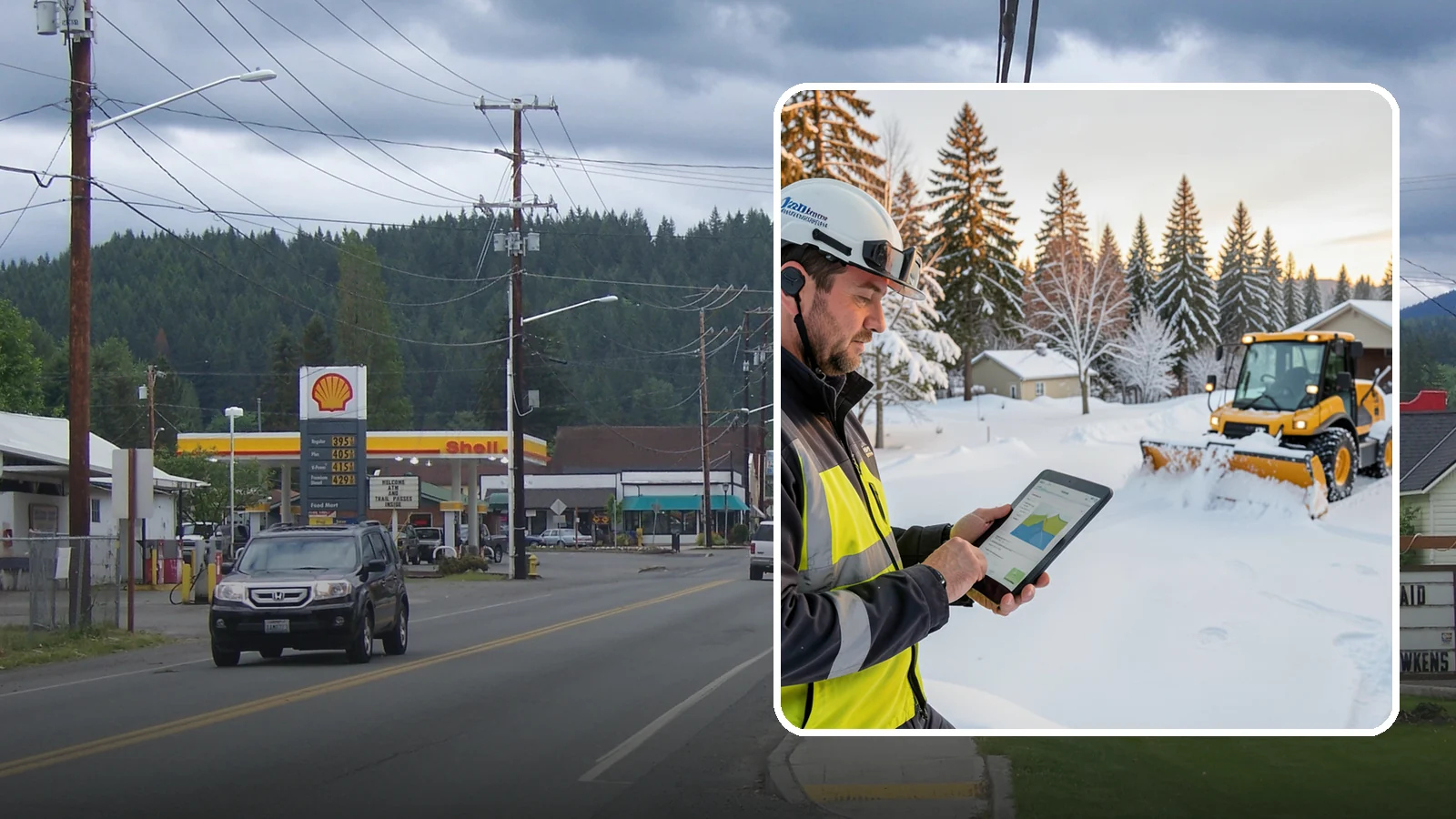 One-Time Snow Removal in Granite Falls, Snohomish County, WA - A single, no-commitment clearing call for the one or two snow events that actually reach Western Washington's lowlands each...