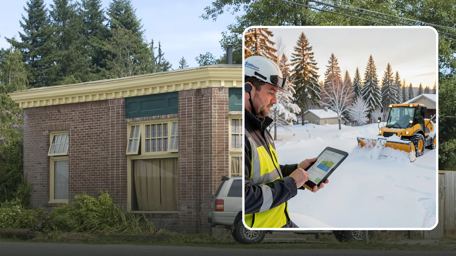 One-Time Snow Removal in Hamilton, Skagit County, WA - A single, no-commitment clearing call for the one or two snow events that actually reach Western Washington's lowlands each...
