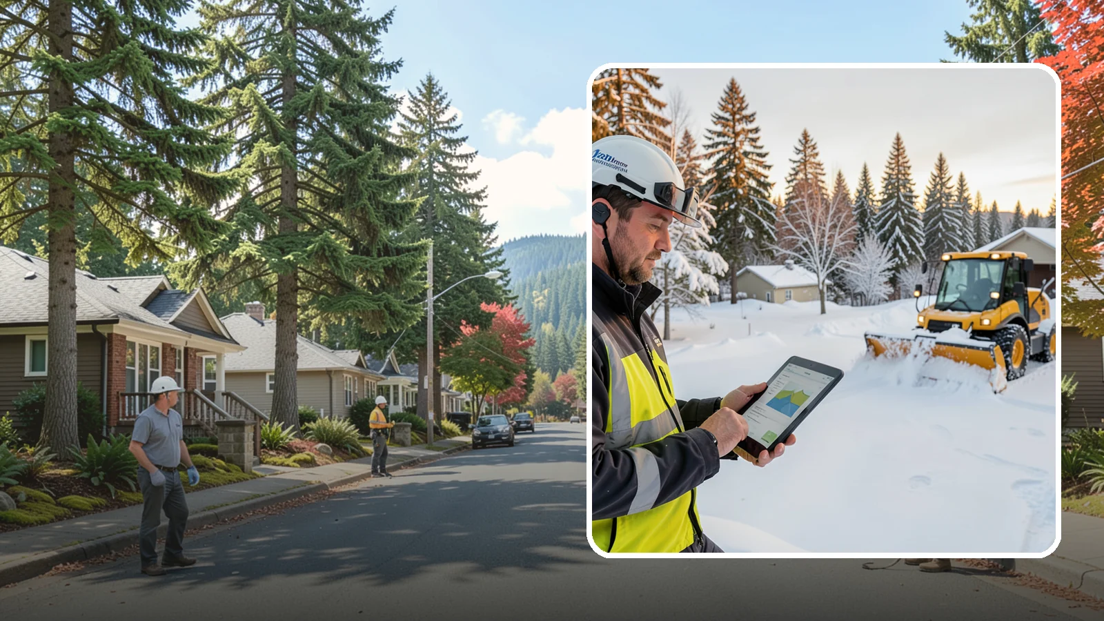 One-Time Snow Removal in Hunts Point, King County, WA - A single, no-commitment clearing call for the one or two snow events that actually reach Western Washington's lowlands each...