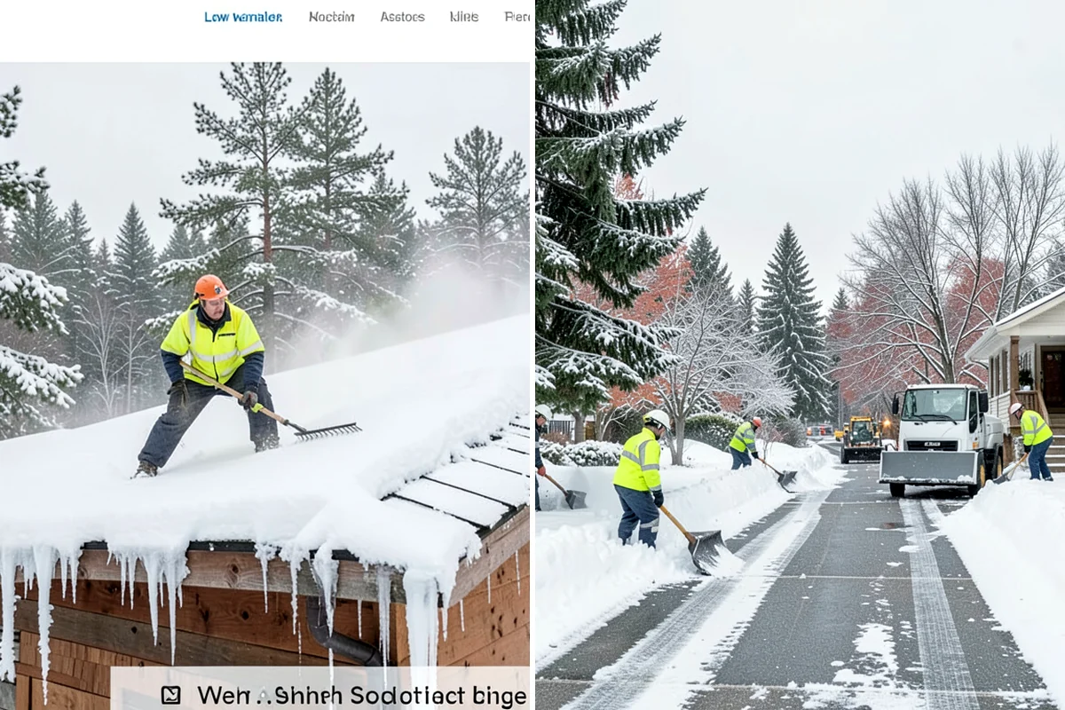One-Time Snow Removal in Kenmore, King County, WA - Call or book online once snow is forecast or already on the ground