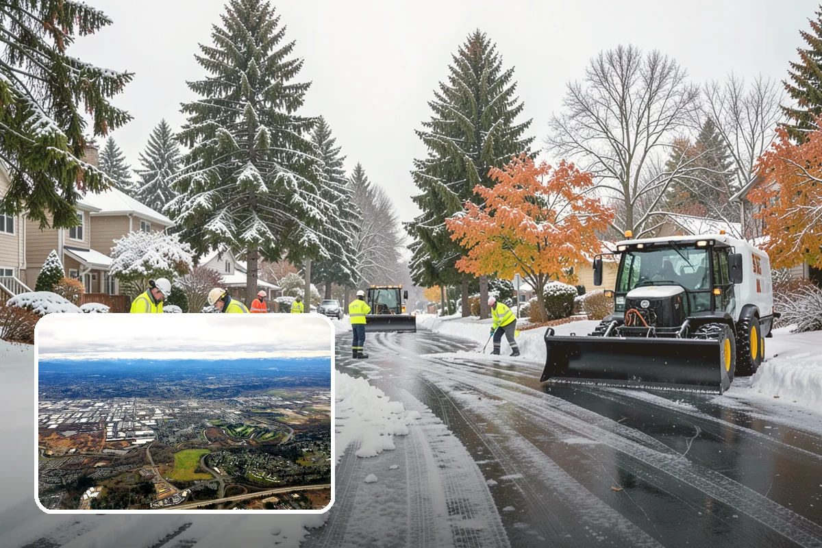 One-Time Snow Removal in Kent, King County, WA - No seasonal commitment or off-season charges