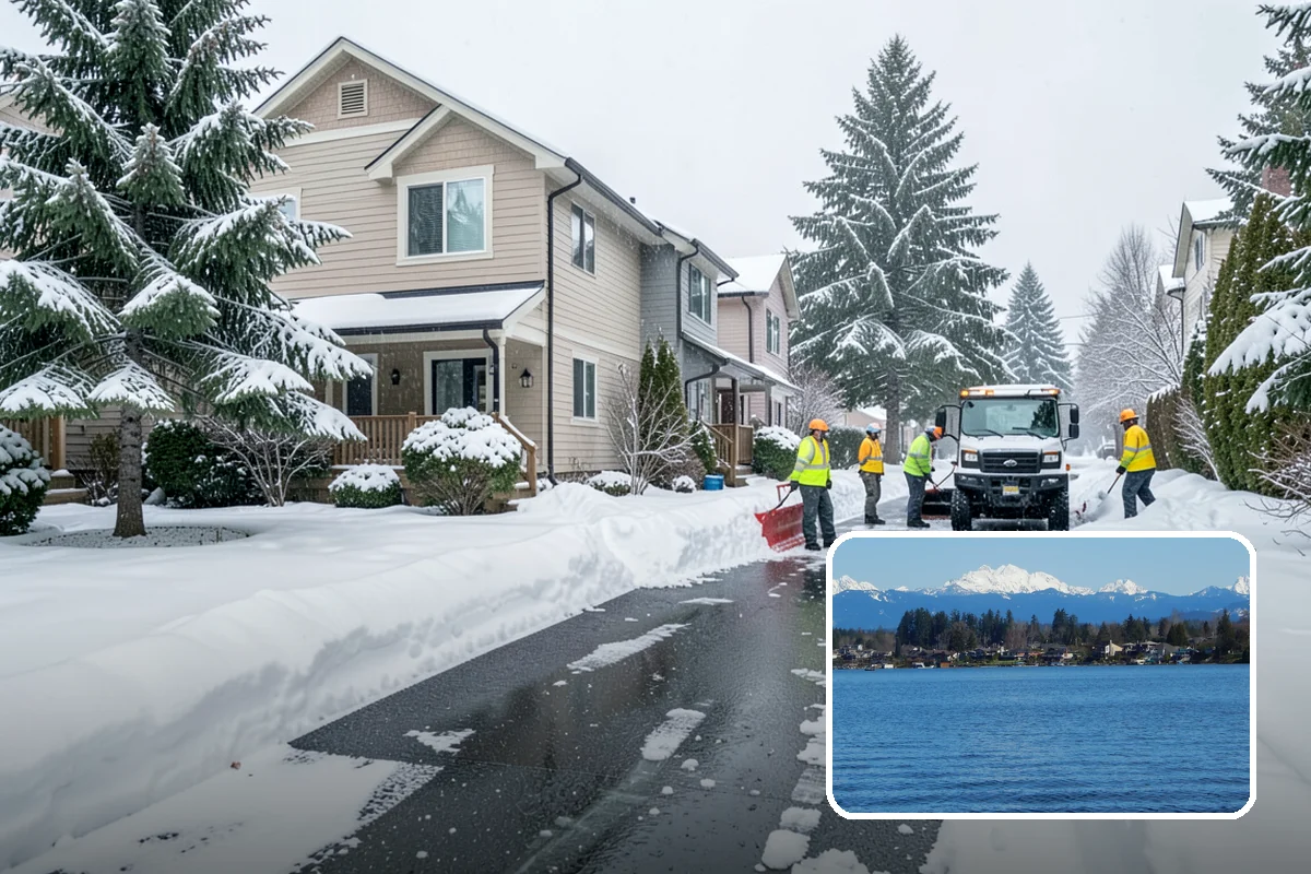 One-Time Snow Removal in Lake Stevens, Snohomish County, WA - No seasonal commitment or off-season charges