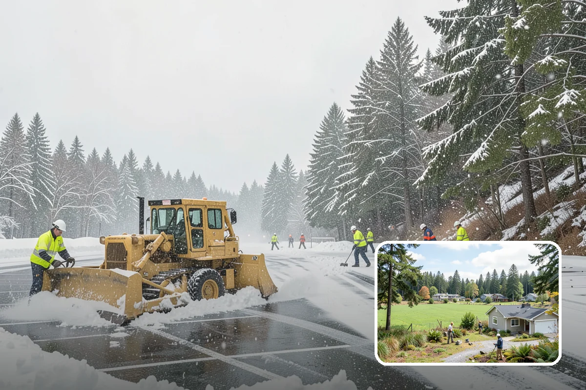 One-Time Snow Removal in Lyman, Skagit County, WA - No seasonal commitment or off-season charges