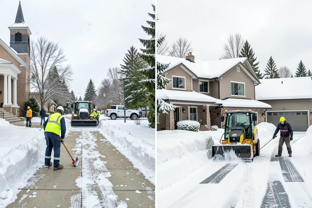 One-Time Snow Removal in Maple Valley, King County, WA - Call or book online once snow is forecast or already on the ground