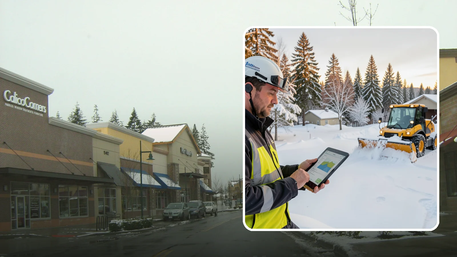 One-Time Snow Removal in Mill Creek, Snohomish County, WA - A single, no-commitment clearing call for the one or two snow events that actually reach Western Washington's lowlands each...