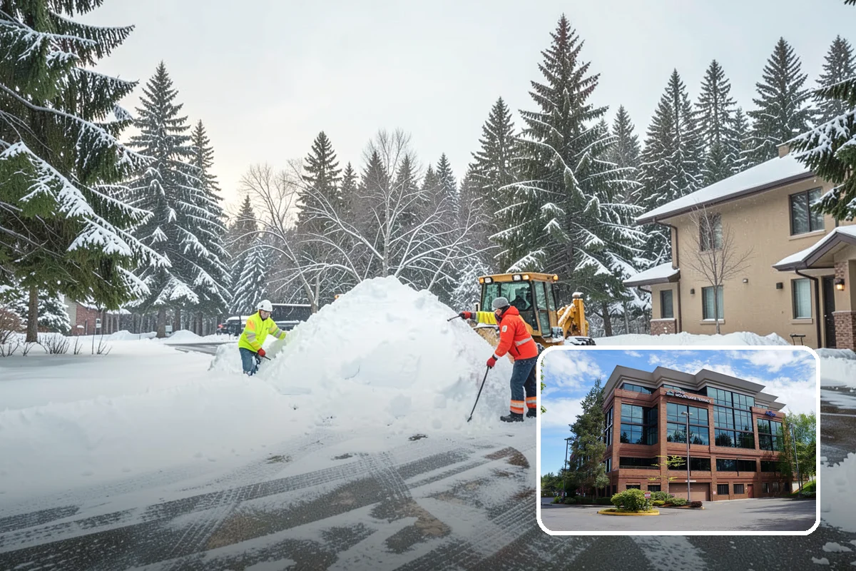 One-Time Snow Removal in Mountlake Terrace, Snohomish County, WA - No seasonal commitment or off-season charges